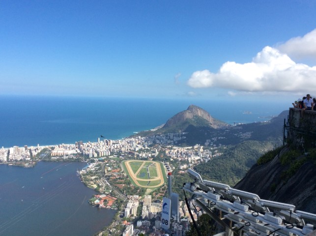 View from atop Corcovado